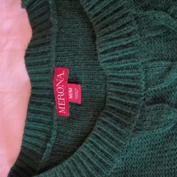 Green sweater M - Picture 4 of 7